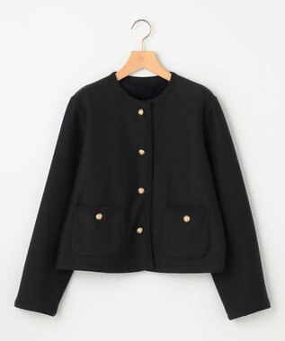 組曲 S 【2WAY・WEB限定】バックベロア リバーシブルジャケット ブラック系