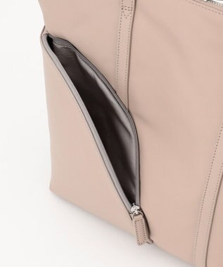 Y'SACCS イタリアンシープ　ビッグトート グレージュ