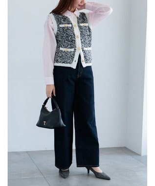 Te chichi 【EDWIN別注】WIDE FIT DENIM《2026 spring catalog item》 ネイビー