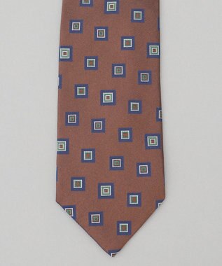 GOTAIRIKU 【Fermo Fossati】小紋 ネクタイ ブラウン系4