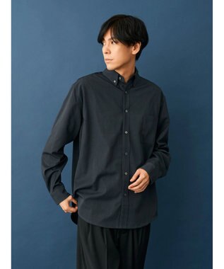 CRAFT STANDARD BOUTIQUE Ｔ／Ｒ　ＢＤシャツ Charcoal Gray