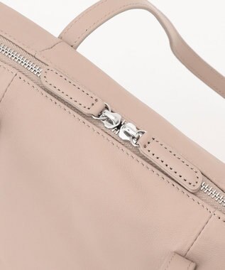 Y'SACCS イタリアンシープ　ビッグトート グレージュ