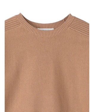 AMERICAN HOLIC バイパチ袖リブラグランニットプルオーバー Pink Beige