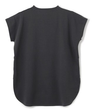 UNFILO 【新色追加】BEAUTY FORM-Tコットン ロゴフレンチT チャコール