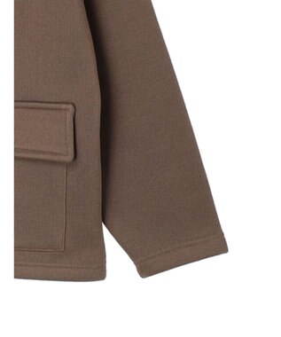 CRAFT STANDARD BOUTIQUE ニットフリースカーディガン Brown