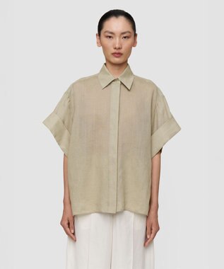 JOSEPH ラミーボイル　ショートスリーブブラウス　JUSTI