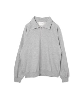 WEGO ラグランハーフZIPPO 杢グレー