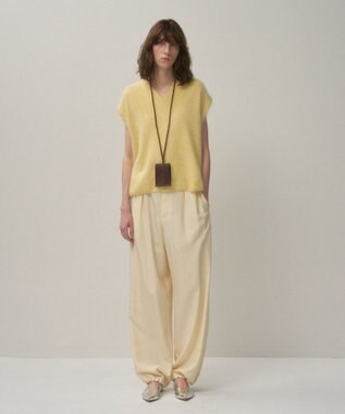  SILK SUEDE | タックイージーパンツ