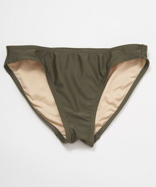 OP／FILA 【RUSTY】ニコちゃんロンT＋ショートパンツ付きビキニ 4点セット水着 カーキ