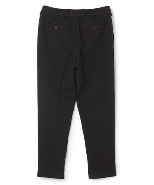 JOSEPH HOMME 【オリジナル素材 /ウエストゴム仕様】ライトタックジャージー  ドロスト付テーパードパンツ / PEGG CONVERTIBLE ブラック系