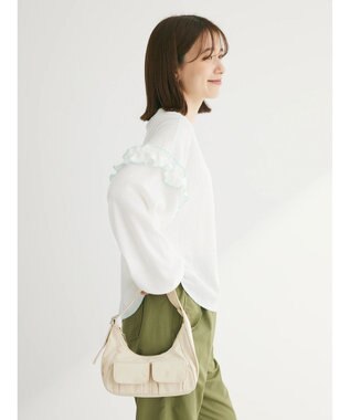 Green Parks ・Ｄｏｕｂｌｅ　Ｆｌａｇｓ　ワッフルカラーｓｔロンＴＥＥ Off White