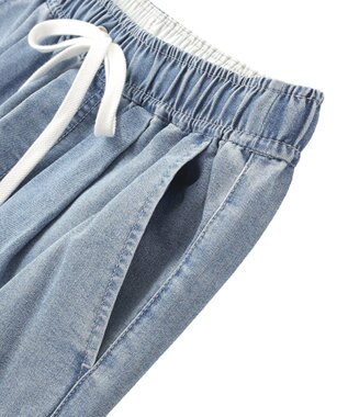 AMERICAN HOLIC イージーデニムワイドパンツ Light Indigo