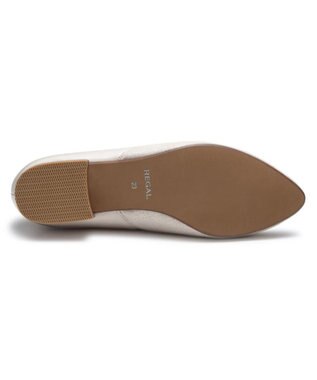 REGAL FOOT COMMUNITY 【リーガルレディース】F38R 甲深フラットシューズ アイボリー