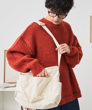 WEGO 立体ポケットキャンバスショルダー キナリ