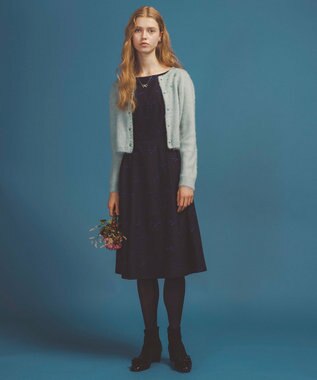 TOCCA NOBLE RIBBON SHORT STRECHBOOTS ブーツ ブラック系