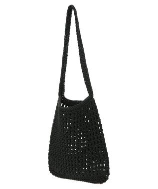 Green Parks ・ＱＵＯＮ　ハンドメイドメッシュワンショルダー Black