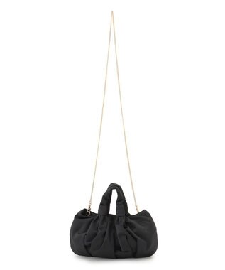 23区 【APPLAUDIR】ドレープバッグ ブラック系