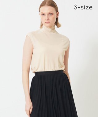 BEIGE， 【S-size】MELLE / ハイネックトップス Ecru