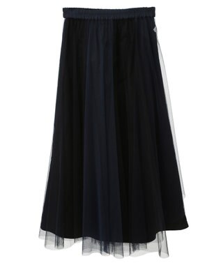 YECCA VECCA 【2点SET】マルチwayチュールスカート Navy