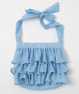 WEGO フリルショルダー サックス