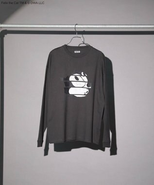 Green Parks ■ＦＥＬＩＸ　フェイスｐｔ　ロンＴＥＥ Charcoal Gray