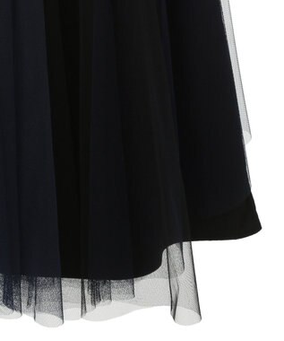 YECCA VECCA 【2点SET】マルチwayチュールスカート Navy