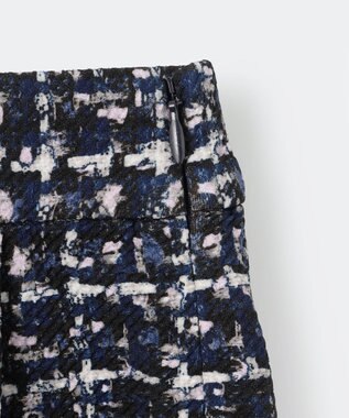 組曲 KIDS 【150-170㎝】ツイードライクジャージー ショートパンツ ネイビー系5