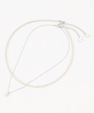 TOCCA BIJOUX＆BABY PEARL NECKLACE 2連セットネックレス シルバー系