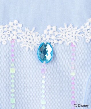 ANY KIDS 【ディズニープリンセス/フローズン】ドレス風 ワンピース サックスブルー<エルサ>