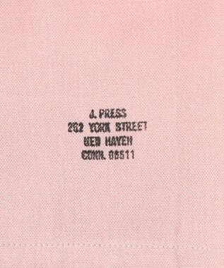 J.PRESS MEN 【J.PRESS ORIGINALS】Rayon Linen Oxford Open Half Sleeve Shirt / Baggy-Fit ピンク系
