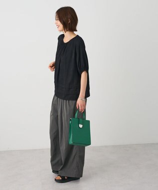 CRAFT STANDARD BOUTIQUE コクーンカラーパンツ Charcoal Gray