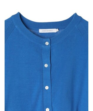 AMERICAN HOLIC ＵＶカットクルーネックニットカーディガン Blue