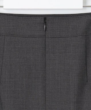 J.PRESS LADIES L BAHARIYE Houndstooth フレアー スカート グレー系3