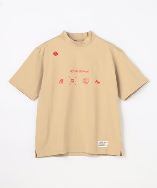 PW CIRCULUS 【WOMEN】アニマルグラフィックモックネック  ゴルフウェア レディース