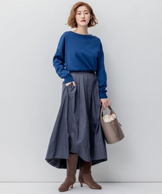 23区 バケツショルダー バッグ アイボリー系