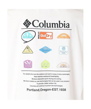 Columbia Columbia/ スタックブルックグラフィックショートスリーブTシャツ /コロンビア Sea Salt
