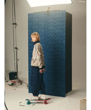 AMERICAN HOLIC Disney/総柄トラックジャケット Navy