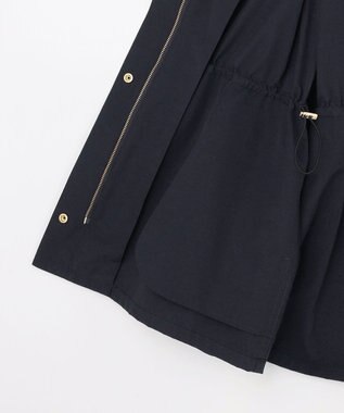 組曲 S 【先行予約】スタンドネックライトアウター ネイビー系