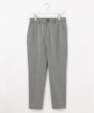 23区GOLF 【23Fondation/MEN】千鳥格子柄 ジャージーパンツ ブラック系3