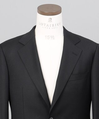 GOTAIRIKU 【DORMEUIL/ドーメル】ミレニアル　通年スーツ＿ブラック ブラック系8