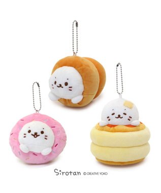 Mother garden しろたん はまったキーホルダー 《パン》 単品 パン