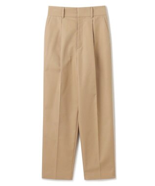 uncrave 【撥水・花粉防止・洗濯機洗い可】クリアツイル テーパードパンツ（uncrave STANDARD） ベージュ