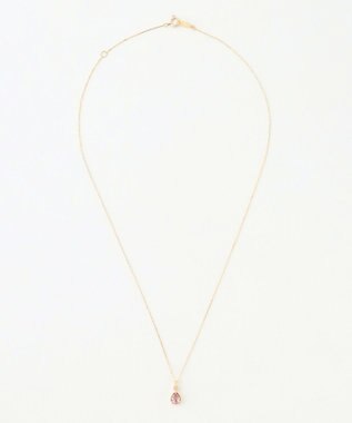 TOCCA 【WEB＆数量限定】PIECE OF FLOWER NECKLACE K10 ピンクトルマリン ダイヤモンド ネックレス ピンクトルマリン