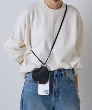 russet 《WEB限定》ハートチャーム(CE-1473-WEB) Black