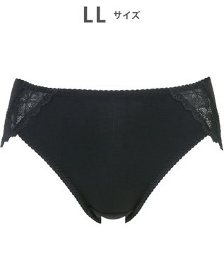 Wing ショーツ　【デイリーフィット　ショーツ】　はきこみ丈ふつう　ウイング／ワコール　EC1000 ブラック