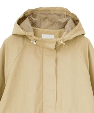 Green Parks 撥水加工ミディ丈マウンテンパーカー Beige