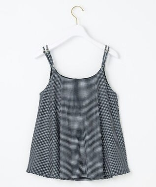 ANY SIS 【3SET】フレア スイムウェア ギンガム×ブラック