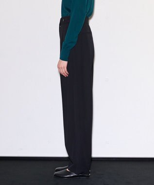 JOSEPH ドレーピーウールビスコース　トラウザーズ Black