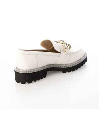 MODE ET JACOMO <MODE ET JACOMO>ボリュームチェーンローファー アイボリー