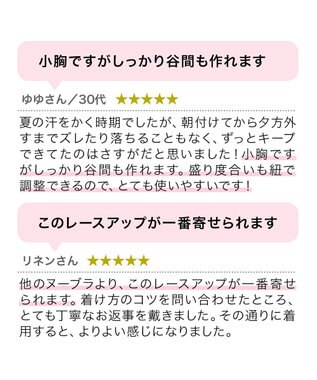 BRADELIS New York 【NuBra / 谷間・ハーフカップ・着用簡単】 ヌーブラ・シームレス レースアップ 公式 モカ